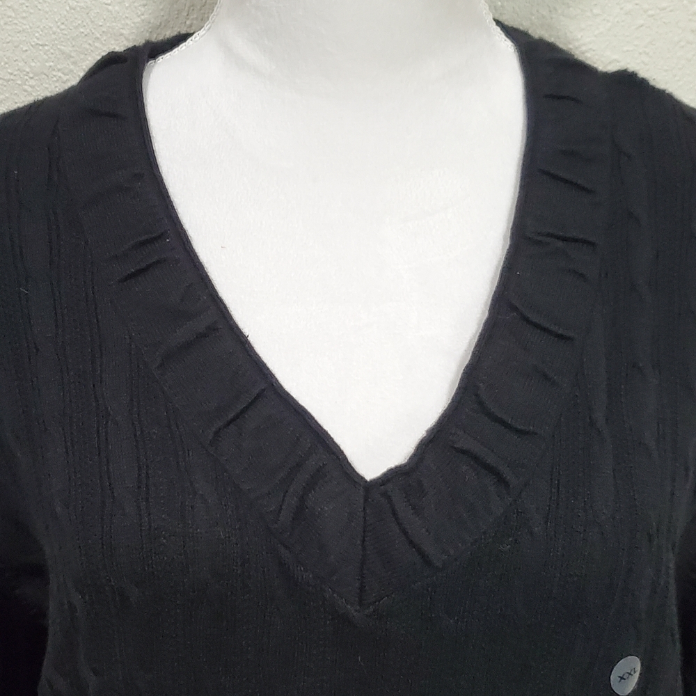 Eddie Bauer Women's Black Sweater Size XXL - Picture 5 of 7